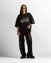 Lace Straight Pant Mujer