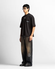 Tshirt Oversize Negra Trophy