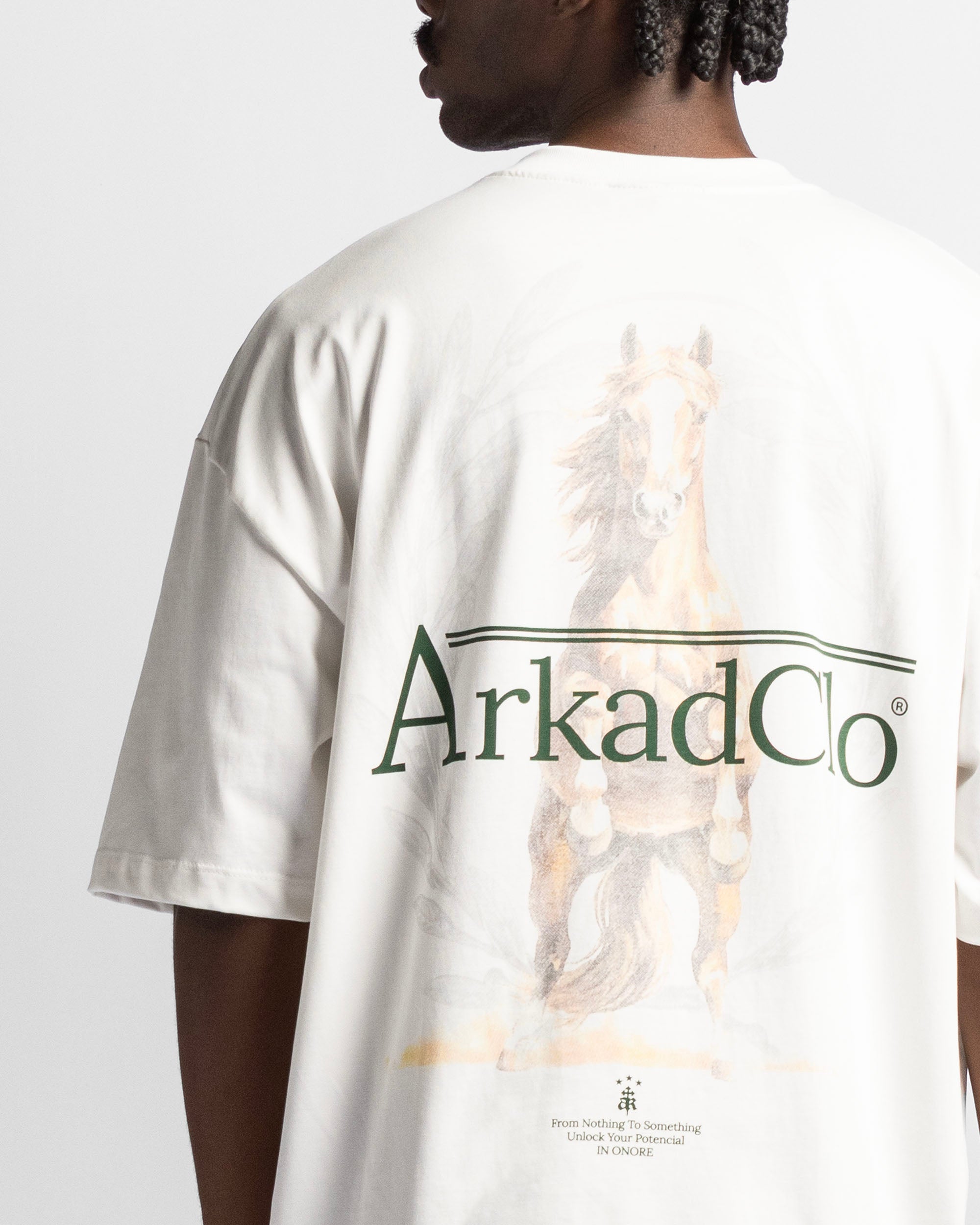 Tshirt Oversize Blanca Horse