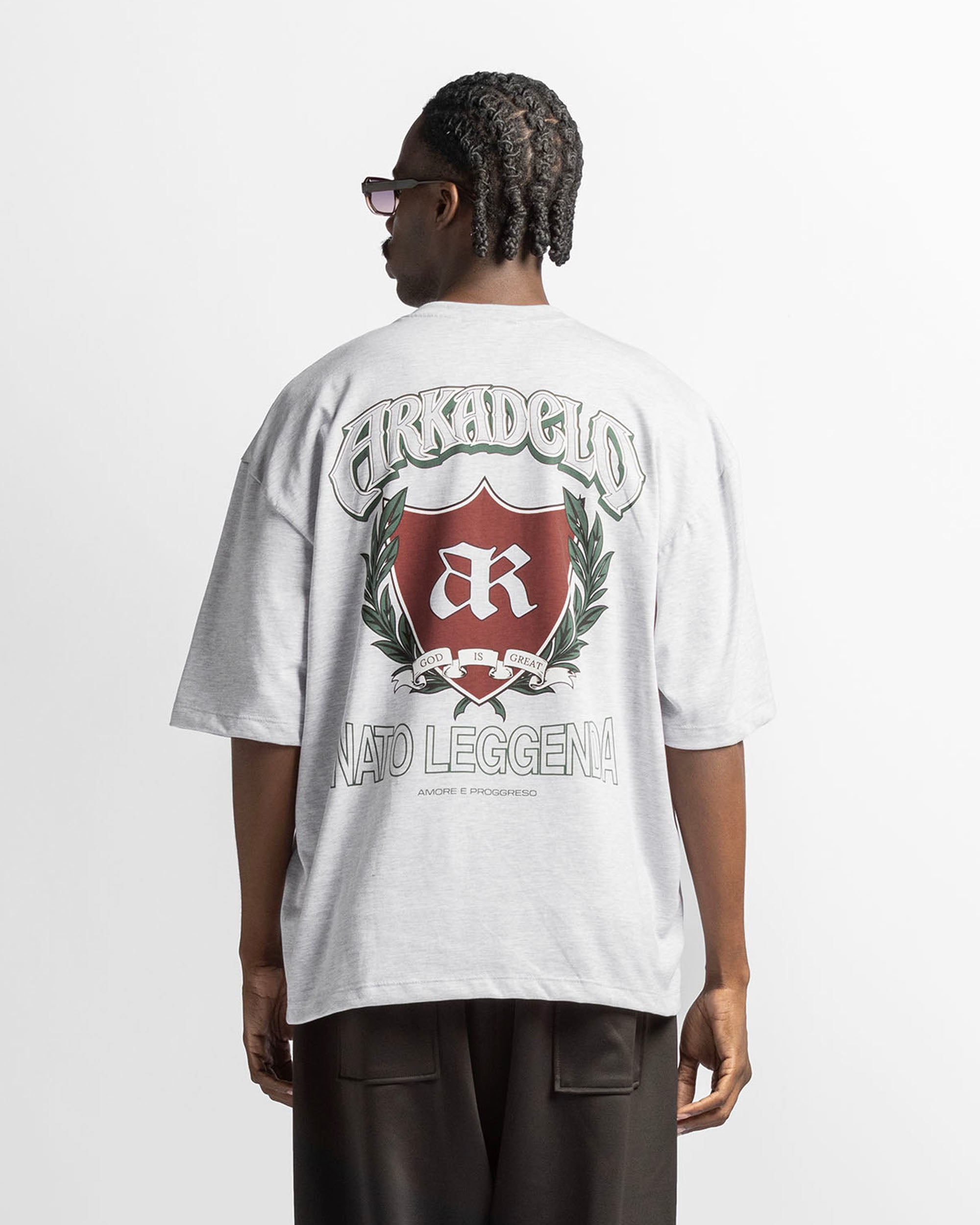 Tshirt Oversize Gris Arkad Clo