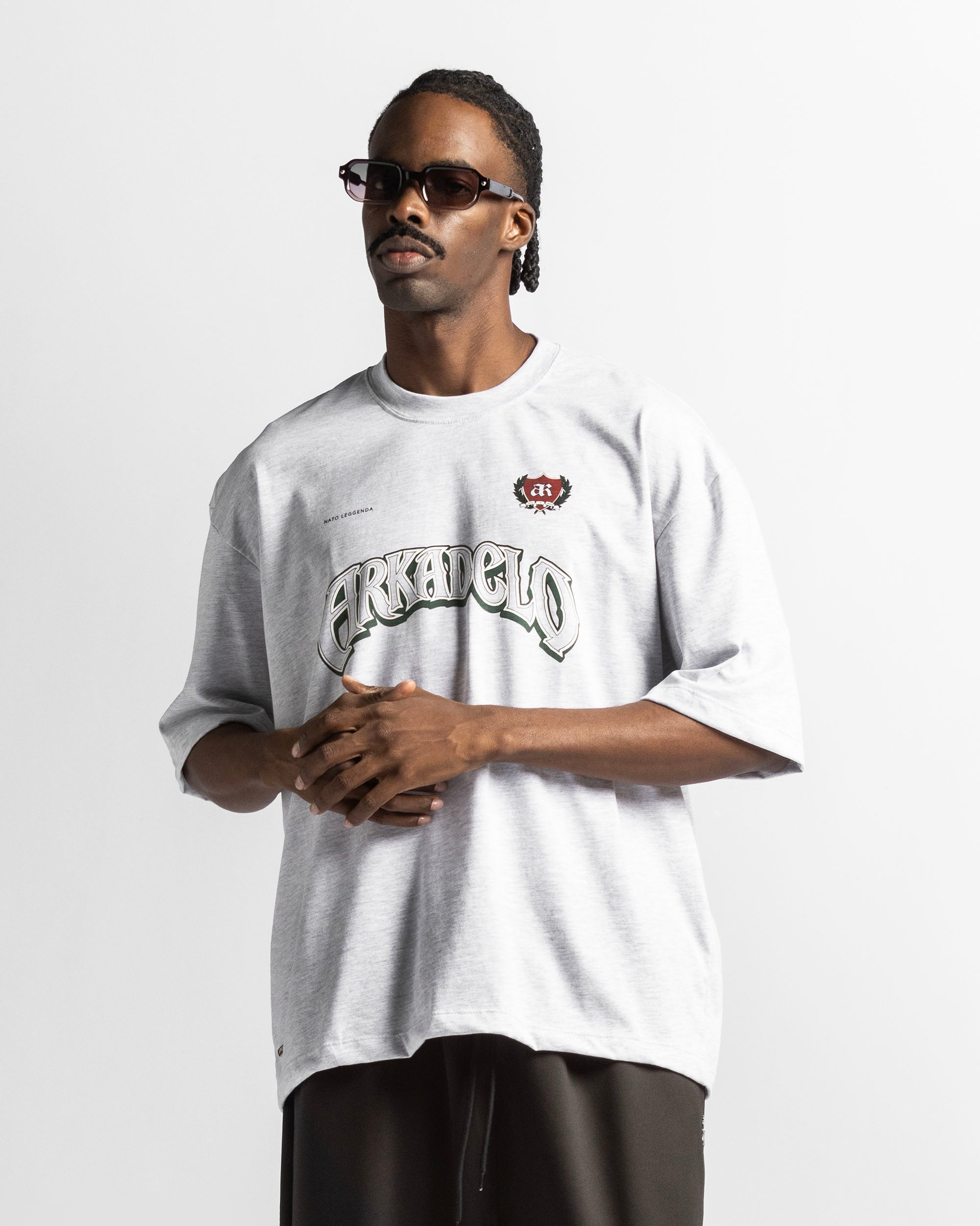 Tshirt Oversize Gris Arkad Clo