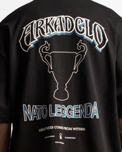 Tshirt Oversize Negra Trophy Nato