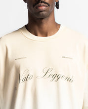 Washed Tshirt Oversize Beige Trophy