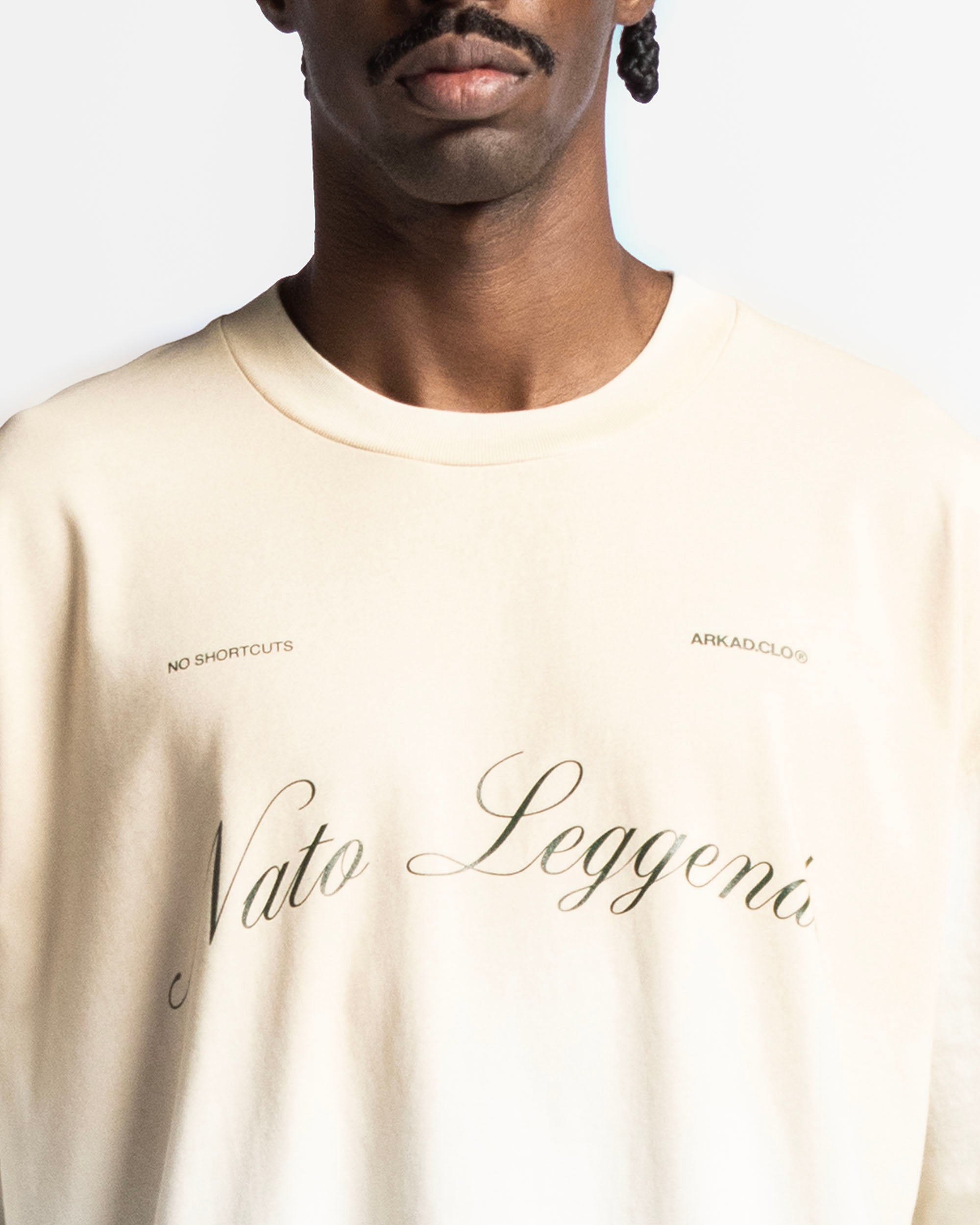Washed Tshirt Oversize Beige Trophy