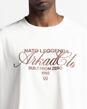 Boxy Fit Tshirt Blanca Arkad Clo Cafe