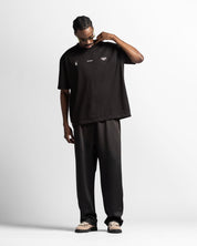 Regular Fit Tshirt Negra Nato Leggenda