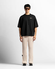 Boxy Fit Tshirt Negra Arkad Clo