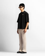 Boxy Fit Tshirt Negra Arkad Clo