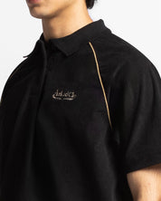 Polo Negra Corduroy