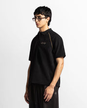 Polo Negra Corduroy