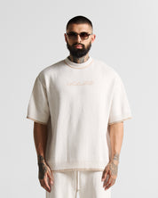 Knit Tshirt Hustler Crema