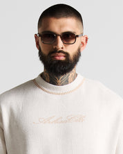 Knit Tshirt Hustler Crema