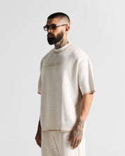 Knit Tshirt Hustler Crema
