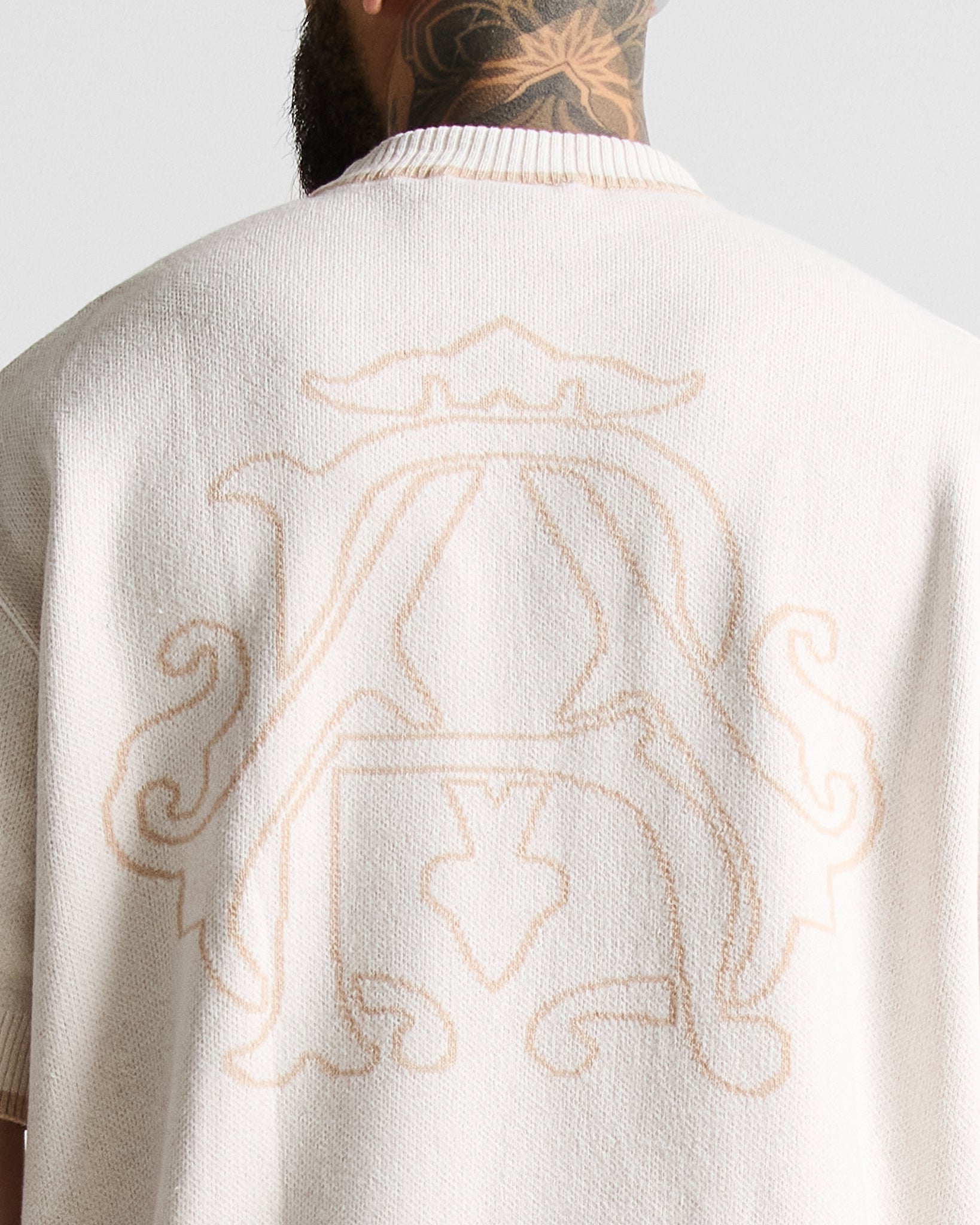 Knit Tshirt Hustler Crema