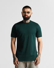 Slim Rib Tee - Verde