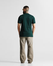 Slim Rib Tee - Verde
