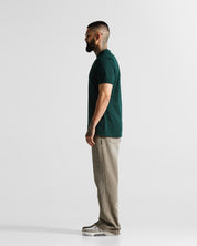 Slim Rib Tee - Verde