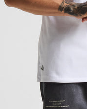 Slim Rib Tee - Blanca