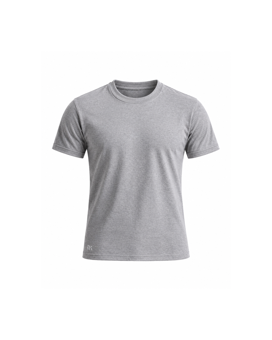 Slim Rib Tee - Gris Jaspe