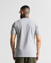 Slim Rib Tee - Gris Jaspe