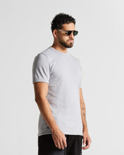 Slim Rib Tee - Gris