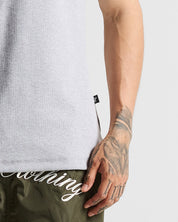 Slim Rib Tee - Gris Jaspe