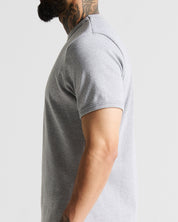 Slim Rib Tee - Gris Jaspe
