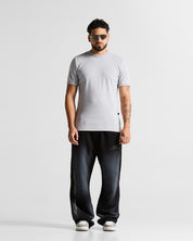 Slim Rib Tee - Gris