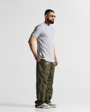 Slim Rib Tee - Gris Jaspe