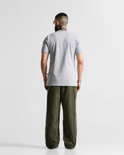 Slim Rib Tee - Gris Jaspe