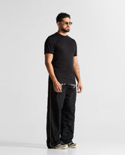Slim Rib Tee - Negra