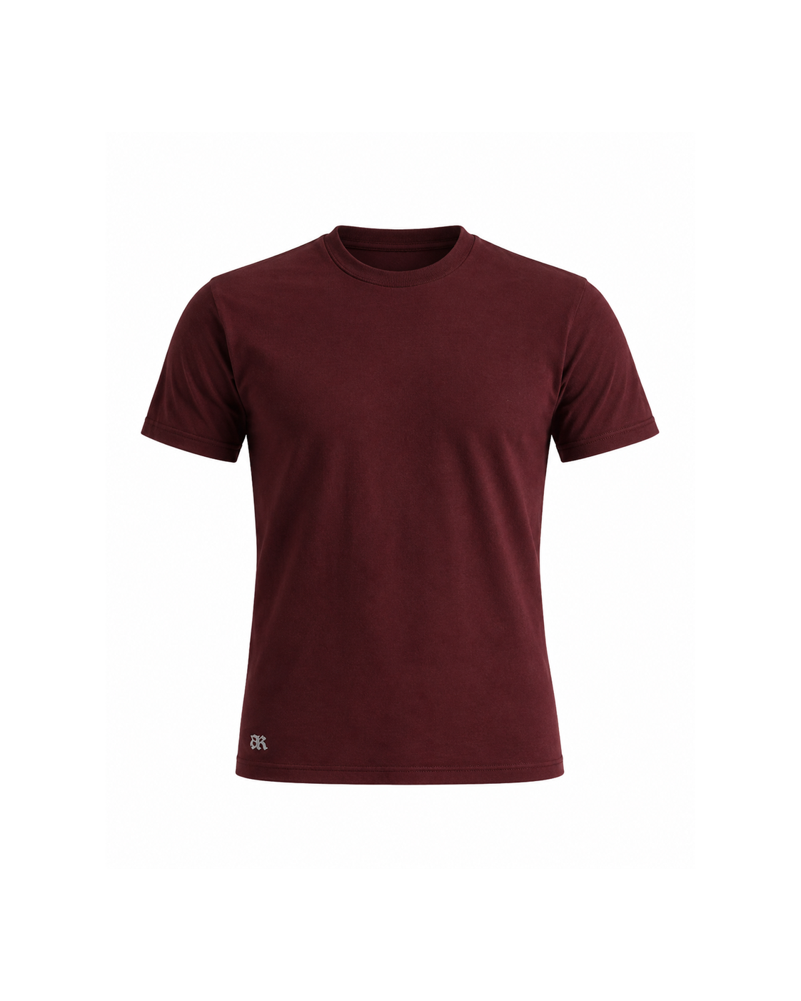 Slim Rib Tee - Vinotinto