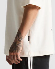 Tshirt Oversize Blanca Espadas Hustler