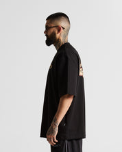 Tshirt Oversize Negra Angel