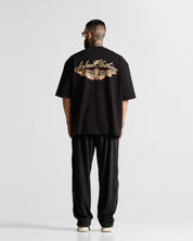 Tshirt Oversize Negra Angel