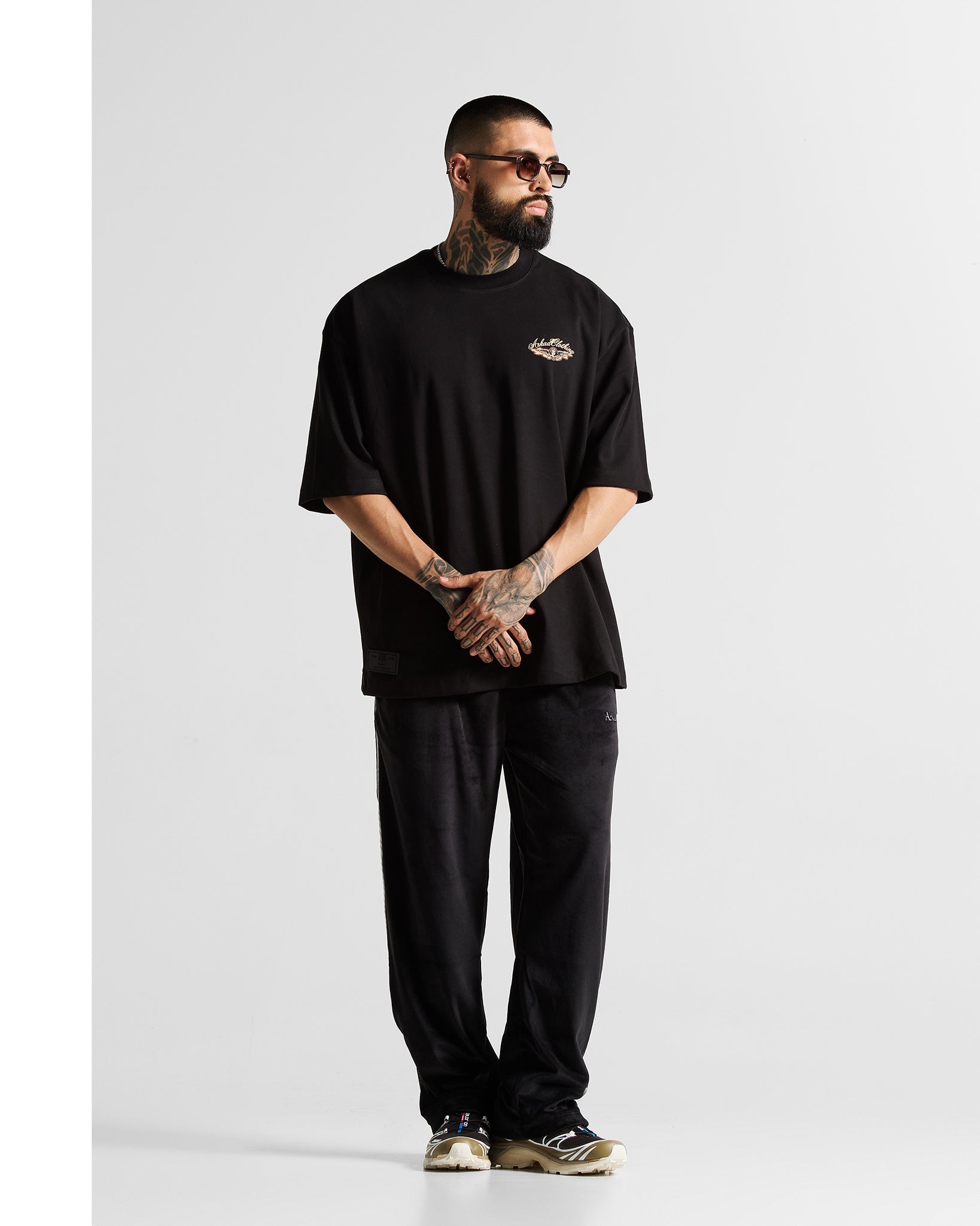 Tshirt Oversize Negra Angel