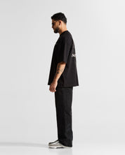 Printed Jean Negro Arkad Clothing Angeles