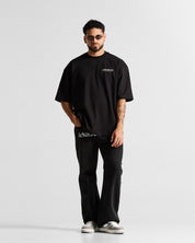 Printed Jean Negro Arkad Clothing Angeles