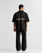 Printed Jean Negro Arkad Clothing Angeles
