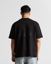 Tshirt Regular Fit Negra Hustler lll