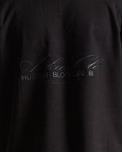 Tshirt Regular Fit Negra Hustler lll