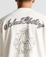 Tshirt Oversize Cream Faith Over Fear