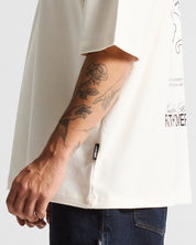 Tshirt Oversize Cream Faith Over Fear