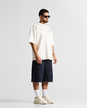Tshirt Oversize Cream Faith Over Fear