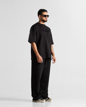 Tshirt Regular Fit Negra Velvet
