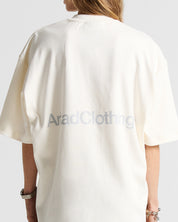 Tshirt Oversize Cream Angels - Unisex