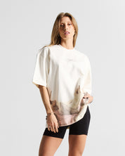 Tshirt Oversize Cream Angels - Unisex