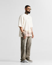 Printed Washed Jean Hustler