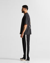 Wshed Black Tshirt Lion