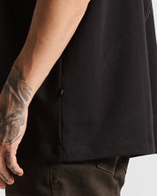Tshirt Oversize Negra Ornamentos Hustler